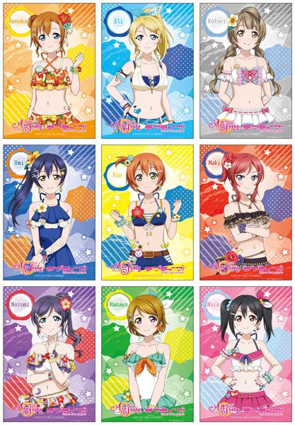 ラブライブ！スクールアイドルフェスティバルall Stars スクエアカンバッジ μs 水着 Ver J Hobby Collection