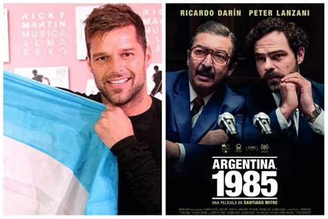 Ricky Martin halagó Argentina 1985 a través de sus redes y recibió una