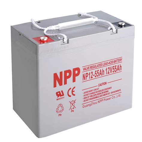 AGM Battery NPP NP12 55Ah Rechargeable SLA 12V 55Ah