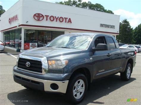 2008 Slate Gray Metallic Toyota Tundra Sr5 Double Cab 4x4 82500864 Photo 5