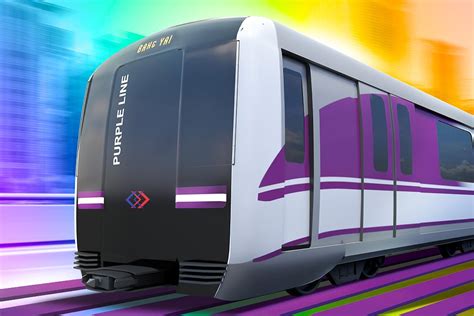 Bangkok metro MRT Purple Line