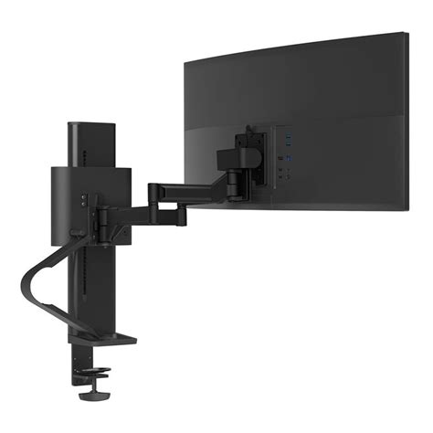 Ergotron Trace Single Monitor Desk Mount Black 45 630 224 Mwave