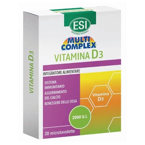 Esi Multicomplex Vitamina D Integratore Tavolette