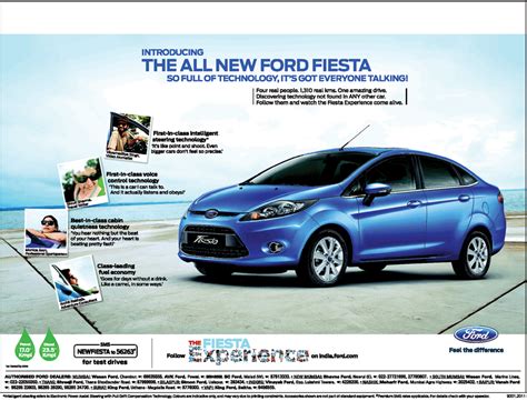 Ford Promotes Real Life Experiences As Part Of ‘ford Fiesta Experience’ Campaign Advertising