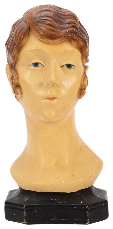 At Auction Art Deco Style Female Mannequin Bust Circa S S Pa