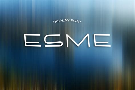 Esme Font By Dmytroyarish · Creative Fabrica