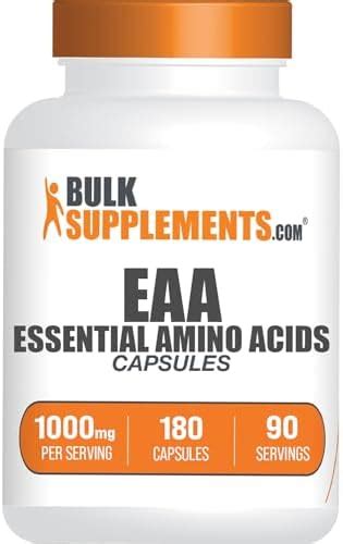 Amazon Nutricost EAA Capsules 1200mg 240 Capsules Essential