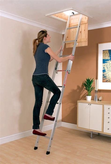 2 Section Aluminium Loft Ladder The Loft Ladder Man