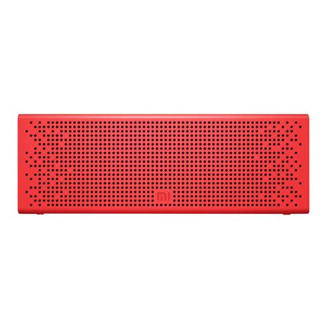Xiaomi Metal Box Speaker Red