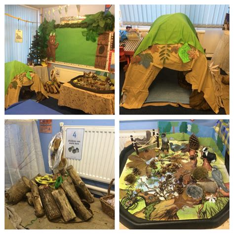 Gruffalo Role Play Corner Tuff Spot Small World Woodland Animals