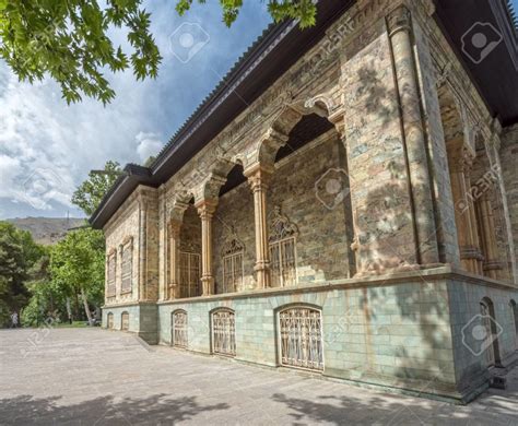 TEHRAN, IRAN - MAY 1, 2015: Old Saadabad Palace built by the Pahlavi ...