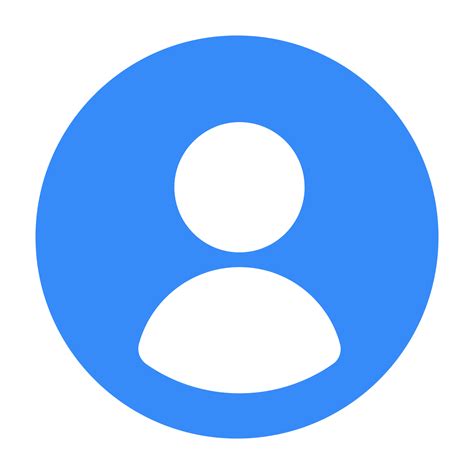 blue profile icon  png
