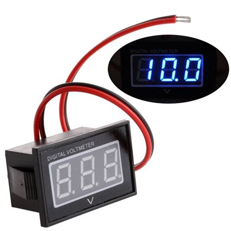 Waterdichte Batterij Meter Dc 2 5 30V Auto Gauge D Grandado