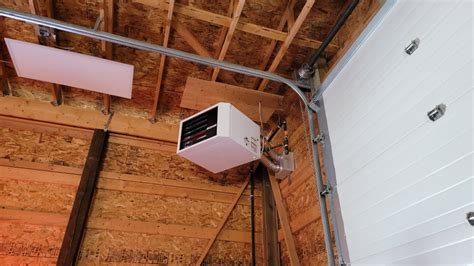 How To Keep Your Shop Warm Garage Heater Installation Reznor Udz