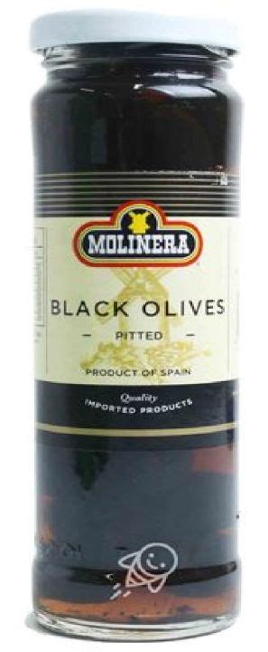 Molinera Black Olives Pitted 140g Lazada PH