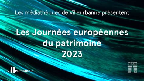 Les Journées Européennes Du Patrimoine 2023 Youtube