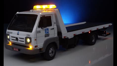 Miniatura Caminh O Guincho Plataforma Vw Delivery Porto Seguro