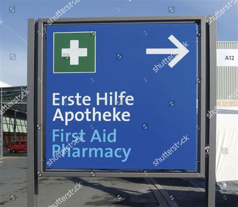 Deu Federal Republic Germany Hannover Signpost Editorial Stock Photo