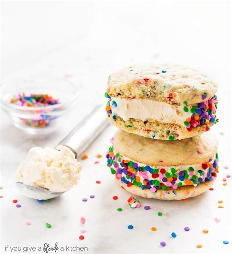 Ice Cream Sandwich Birthday Cake