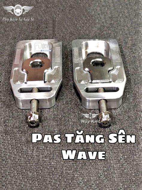 Cặp Pát Tăng Sên Wave Dream Nhôm CNC Cao Cấp MS1745 Phụ Kiện Xe Giá Sỉ