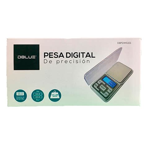 MINI PESA DIGITAL GRAMERA DBLUE Librería Servicom