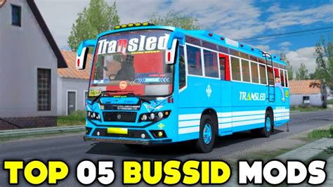 🔴 Bussid Top 05 Mods For Bus Simulator Indonesia New Bussid Mod