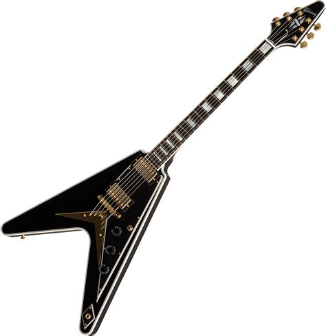 Guitare électrique solid body Gibson Custom Shop Flying V Custom 2019