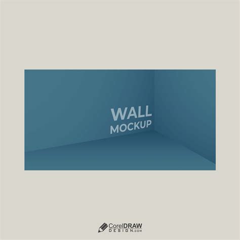 Download Abstract Corporate Wall Mockup Vector Coreldraw Design