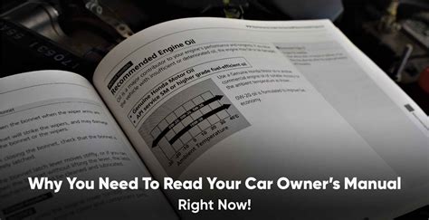 15 Reasons Why You Need To Read Your Car Owners Manual Right Now