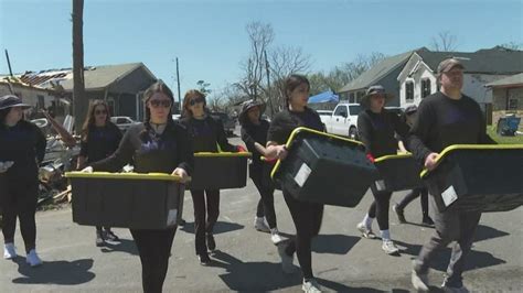 Tornado Victims Getting Help In Time Of Need Youtube