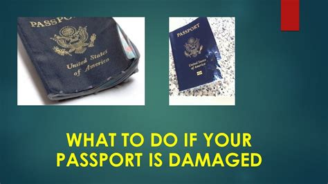 Applying For A Damaged Passport YouTube