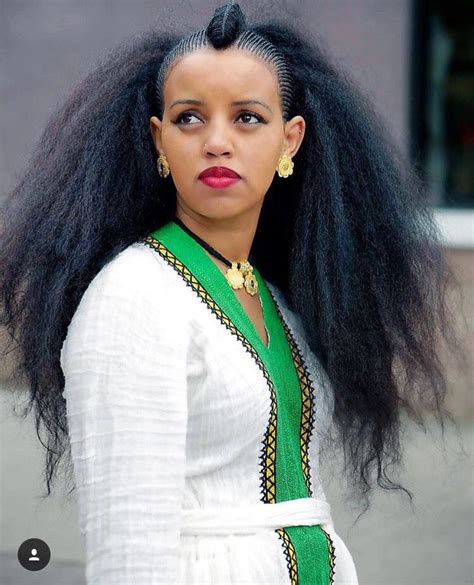 Ethiopian Hairstyle Ethiopian Hair African Hairstyles Braid Styles