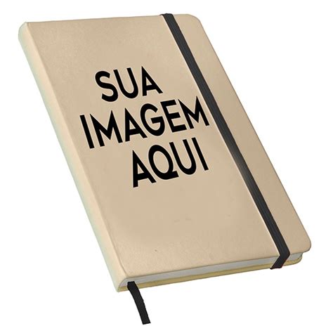 Caderno Tipo Moleskine Personalizado Capa Dura Shopee Brasil