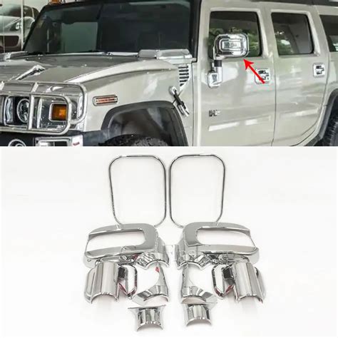 Para Hummer H2 SUV Sut 2006 2007 2008 2008 Cubierta De Espejo Lateral