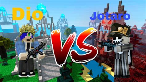 Dio Vs Jotaro Pixle Gun 3D YouTube