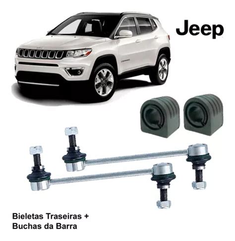 Bieletas Traseiras Buchas Barra Jeep Compass 4x4 2018 2019