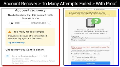 How To Fix Too Many Failed Attempts 2 Step Verification Failed