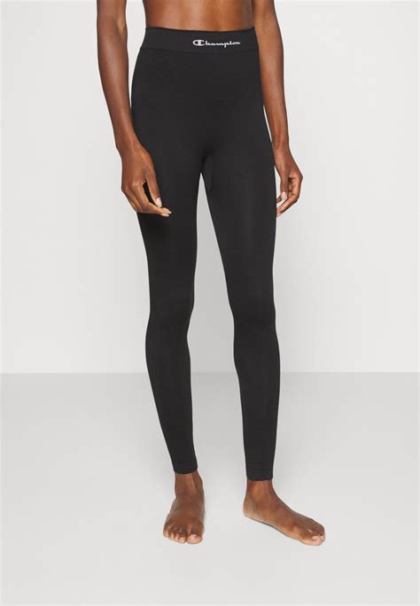 Champion Seamless Leggins Basic Calzamaglia Blacknero Zalandoit