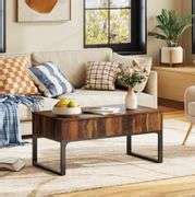 Wlive Lift Top Coffee Table For Living Room Modern Wood Coffee Table