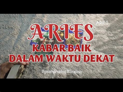 KABAR BAIK TUK ZODIAK ARIES DALAM WAKTU DEKAT RAMALAN TAROT 2023