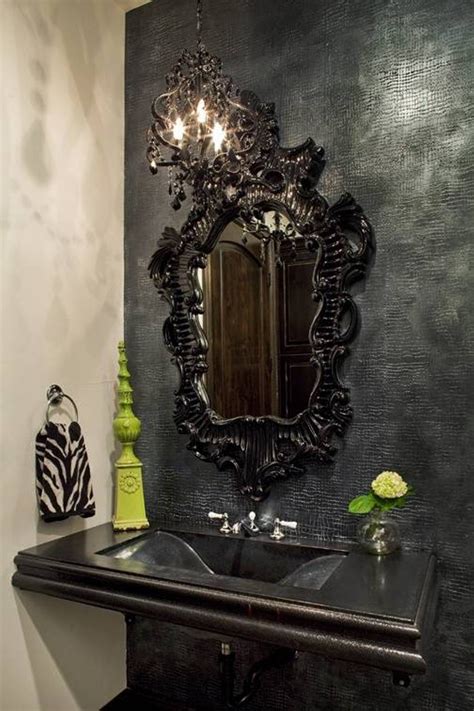 2024 Latest Black Ornate Mirrors