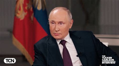 Vladimir Putin Takes Hard Line On Ukraine In Tucker Carlson Interview