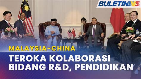 MALAYSIA CHINA Tingkat Hubungan Diplomatik Perkukuh Perkongsian