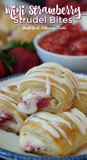 Strawberry Strudel Recipe Puff Pastry Dandk Organizer