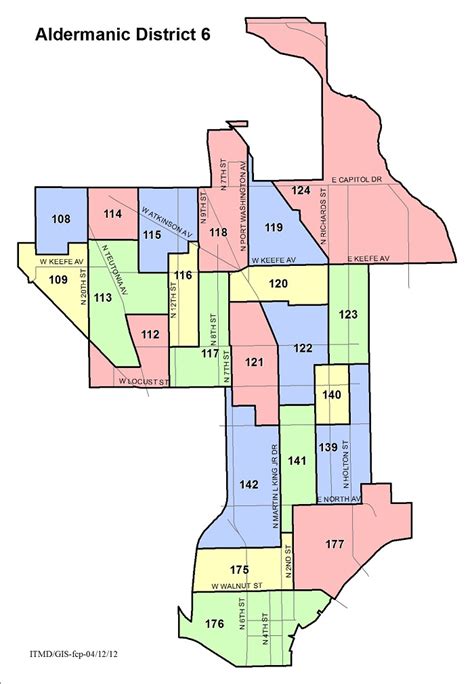 Milwaukee Alderman District Map