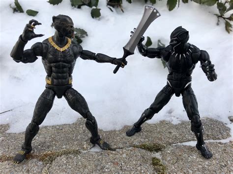 Black Panther Marvel Legends Killmonger Figure Review - Marvel Toy News