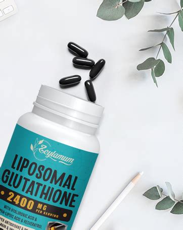 Amazon 2400 MG Liposomal Glutathione Softgels Max Absorption