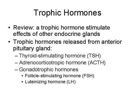 Tropic hormones - powenfs