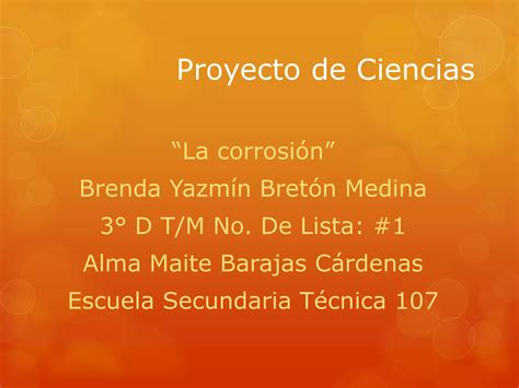 Proyecto De Ciencias Bloque Iv Ppt