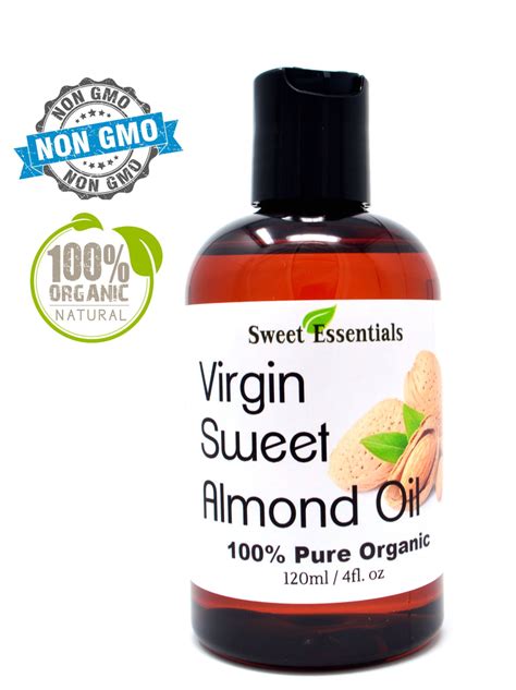 100 Pure Organic Sweet Almond Oil Unrefined Virgin Imported Fro